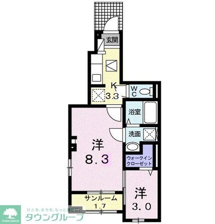 グレイスフルの物件間取画像